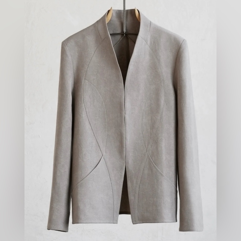 HELIX HYBRID Driftwood Blazer in Driftwood